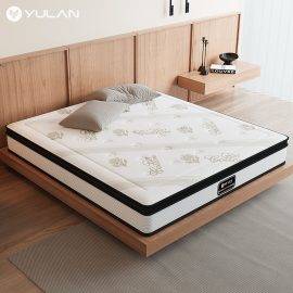 America Modern Style Euro Top Mattress Twin Double Size Bed Hotel Grade Compressed Mattress for Home